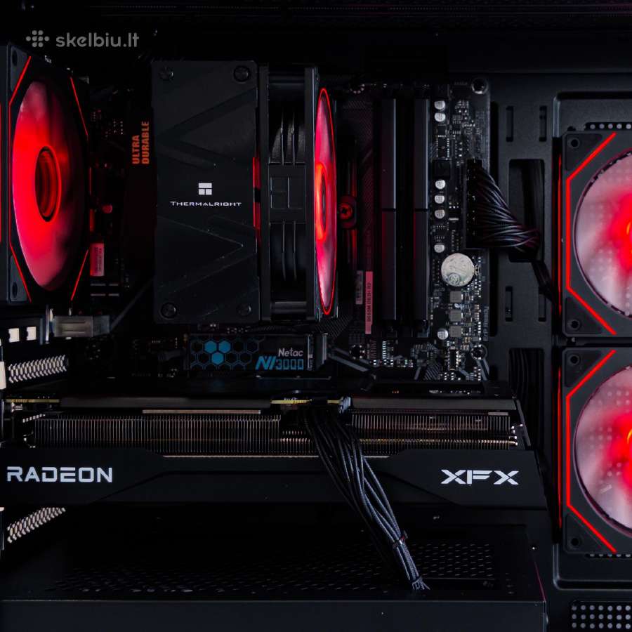 Ryzen 7 5700x B550m 32gb Ddr4 1tb Rx 9060 XT 16gb - nuotraukos Nr. 2