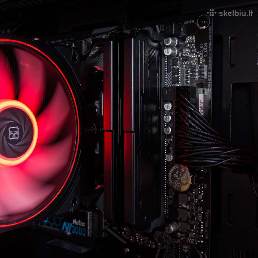 Ryzen 7 5700x B550m 32gb Ddr4 1tb Rx 9060 XT 16gb - nuotraukos Nr. 4