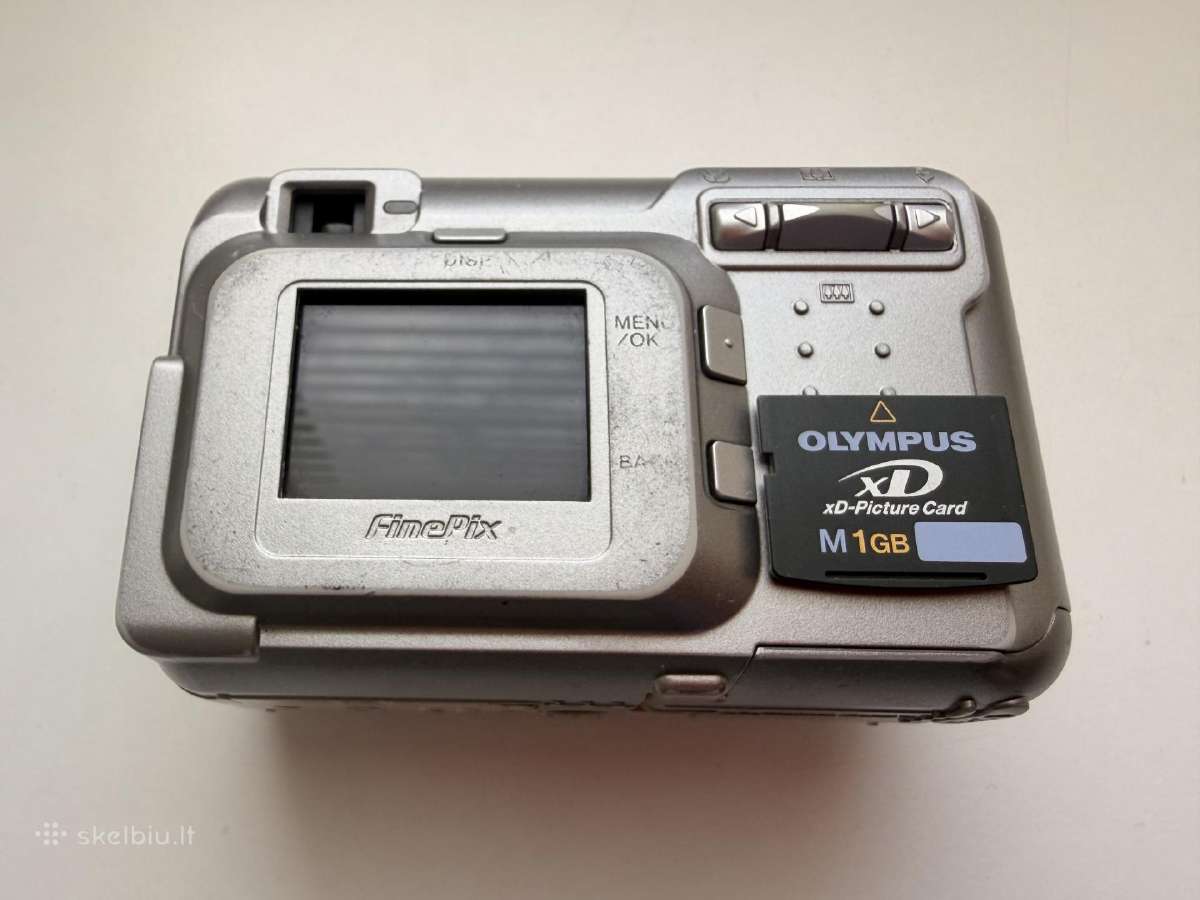 Fujifilm Finepix A210 retro skaitmeninė kamera - nuotraukos Nr. 4