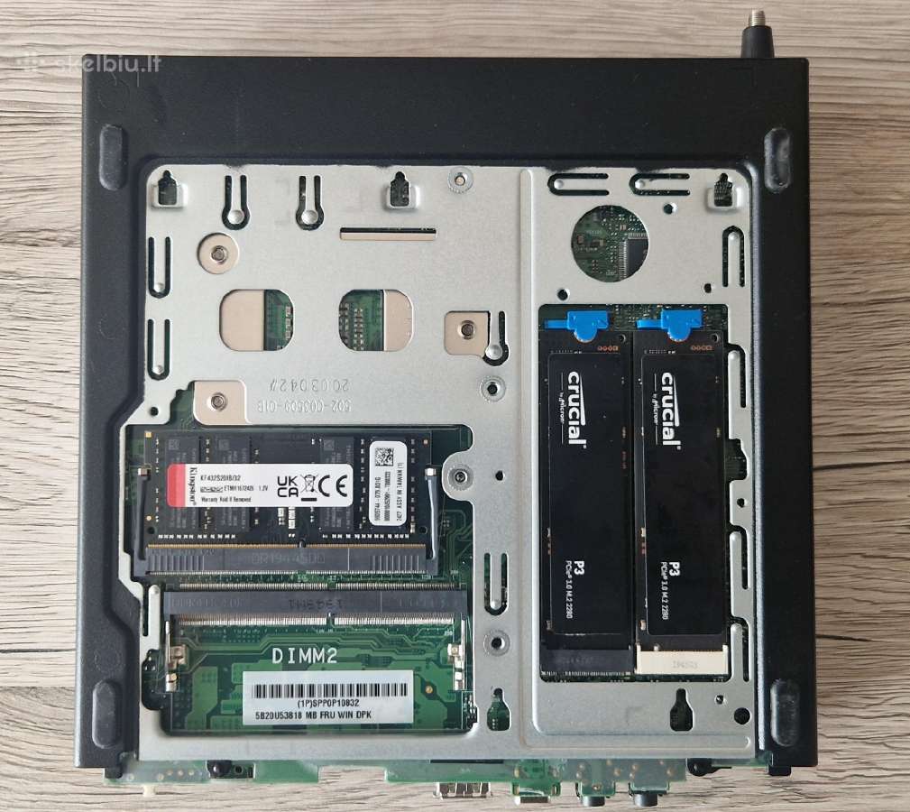 Lenovo Thinkcentre M920x Tiny Pc kompiuteris - nuotraukos Nr. 5