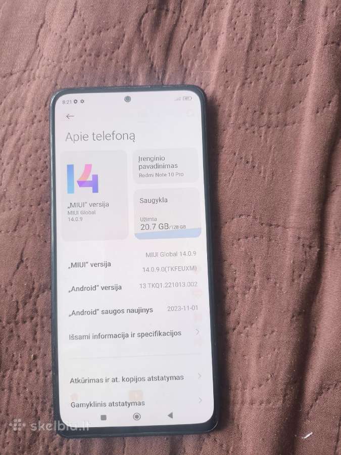Redmi Note 10 Pro - nuotraukos Nr. 3