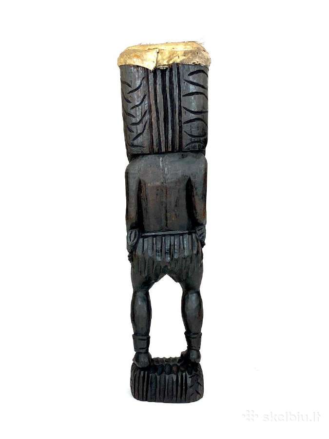 Medinė Tiki statula - nuotraukos Nr. 6