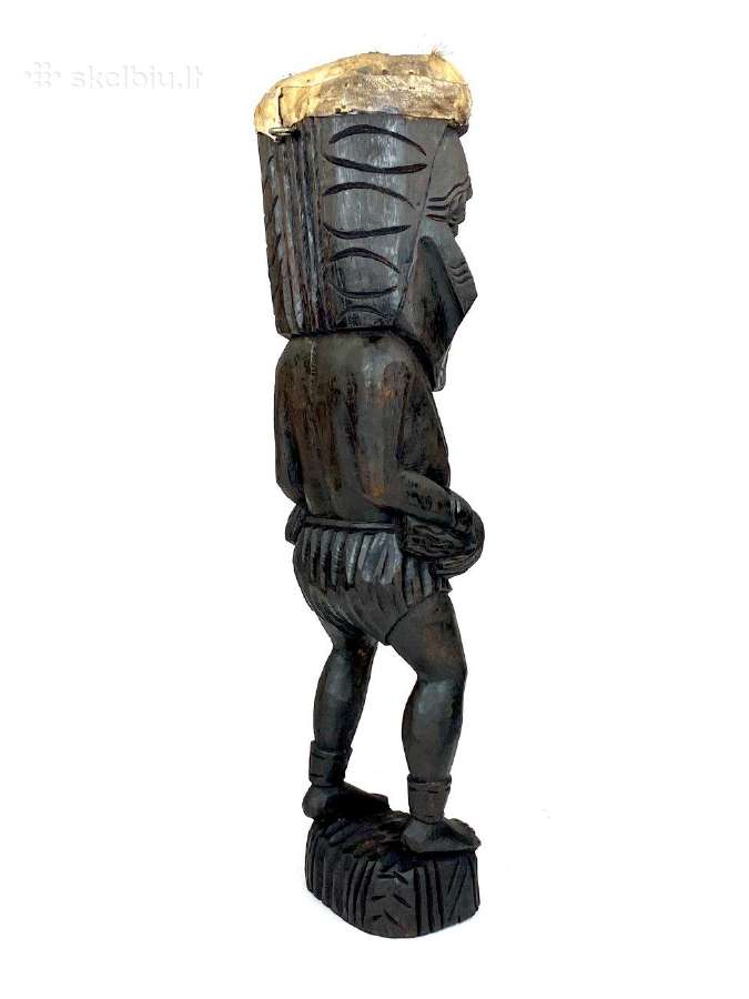 Medinė Tiki statula - nuotraukos Nr. 8