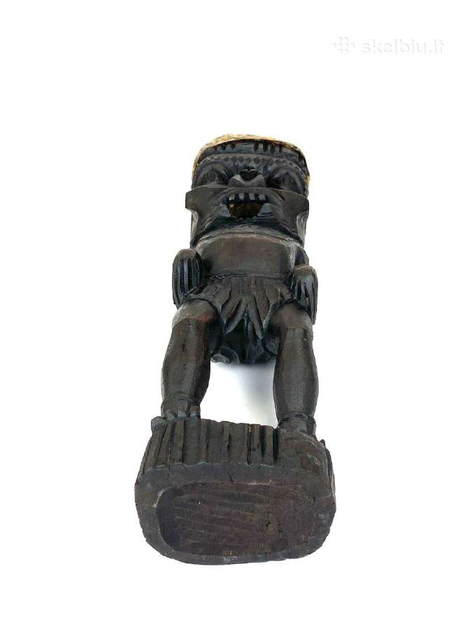 Medinė Tiki statula - nuotraukos Nr. 9