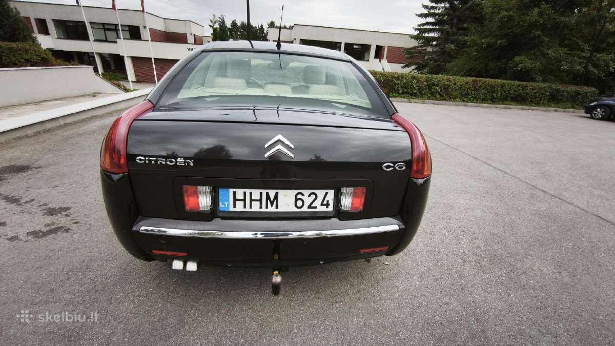 Citroenas C6. 2006.08 2,7 diesel. - nuotraukos Nr. 2