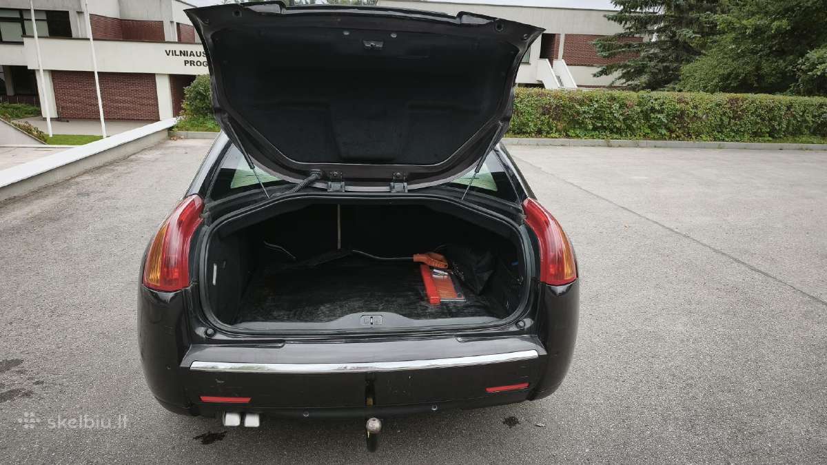 Citroenas C6. 2006.08 2,7 diesel. - nuotraukos Nr. 11
