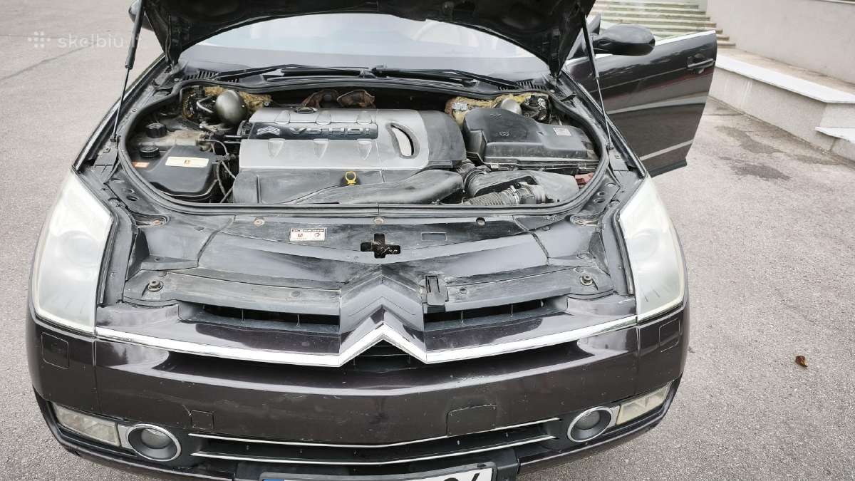 Citroenas C6. 2006.08 2,7 diesel. - nuotraukos Nr. 13