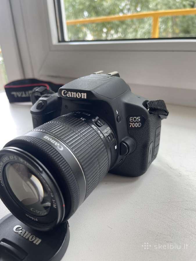 Fotoaparatas Canon EOS 700d - nuotraukos Nr. 2
