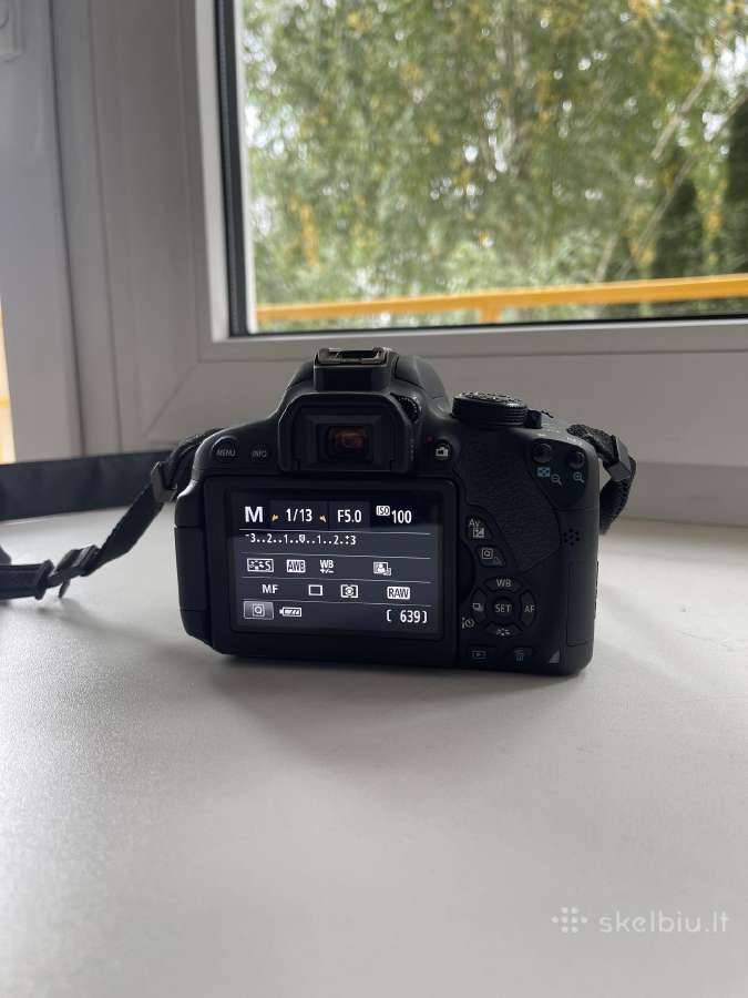 Fotoaparatas Canon EOS 700d - nuotraukos Nr. 3