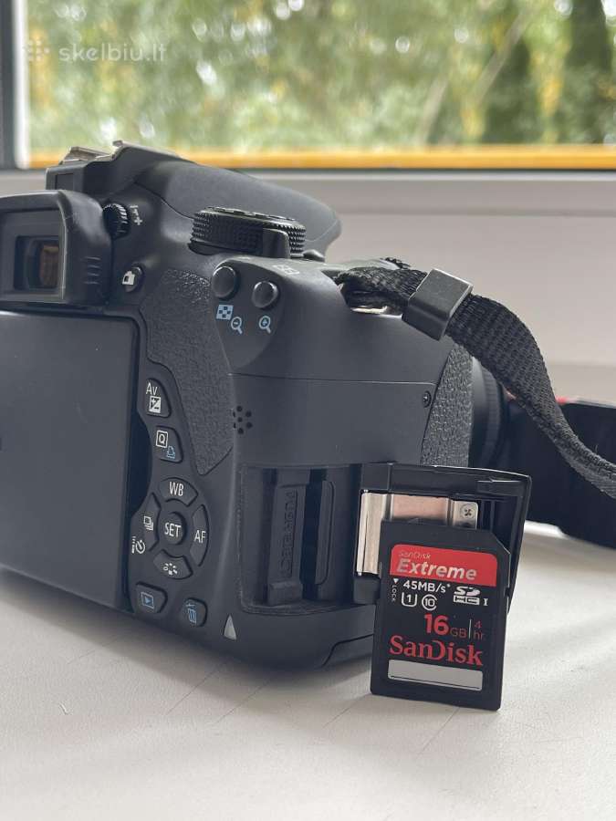Fotoaparatas Canon EOS 700d - nuotraukos Nr. 7