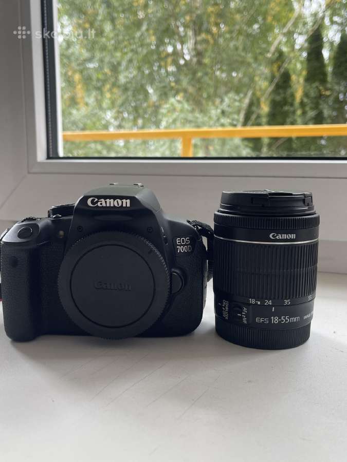 Fotoaparatas Canon EOS 700d - nuotraukos Nr. 5