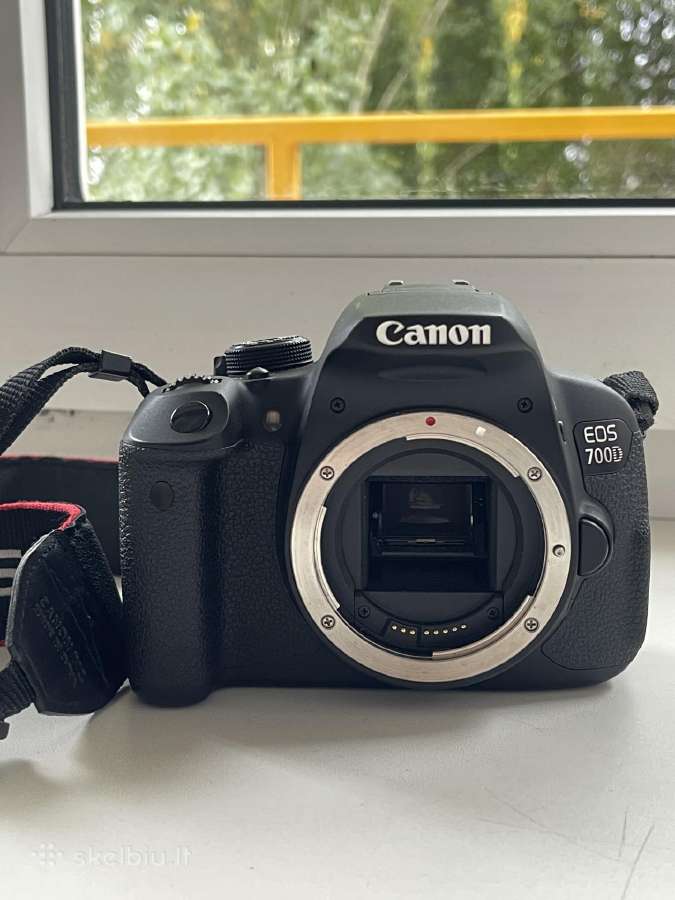 Fotoaparatas Canon EOS 700d - nuotraukos Nr. 6