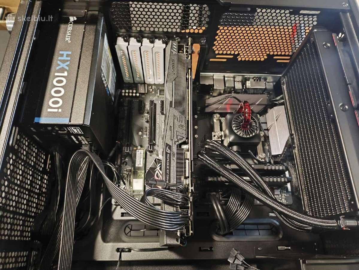Old High End Pc Aušinimas skysšių 1000w Psu - nuotraukos Nr. 6