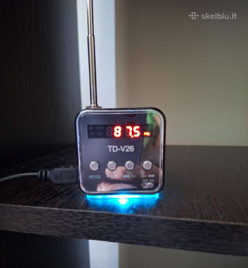 Td-v26 radijo imtuvas / kolonėlė - nuotraukos Nr. 2