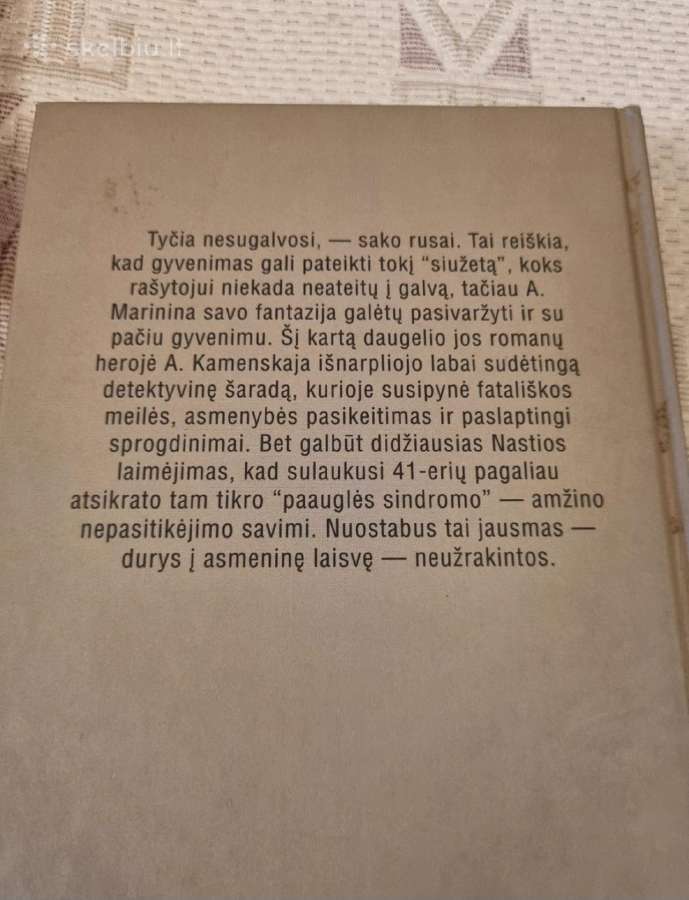 Aleksandra Marinina 4 knygos - nuotraukos Nr. 7