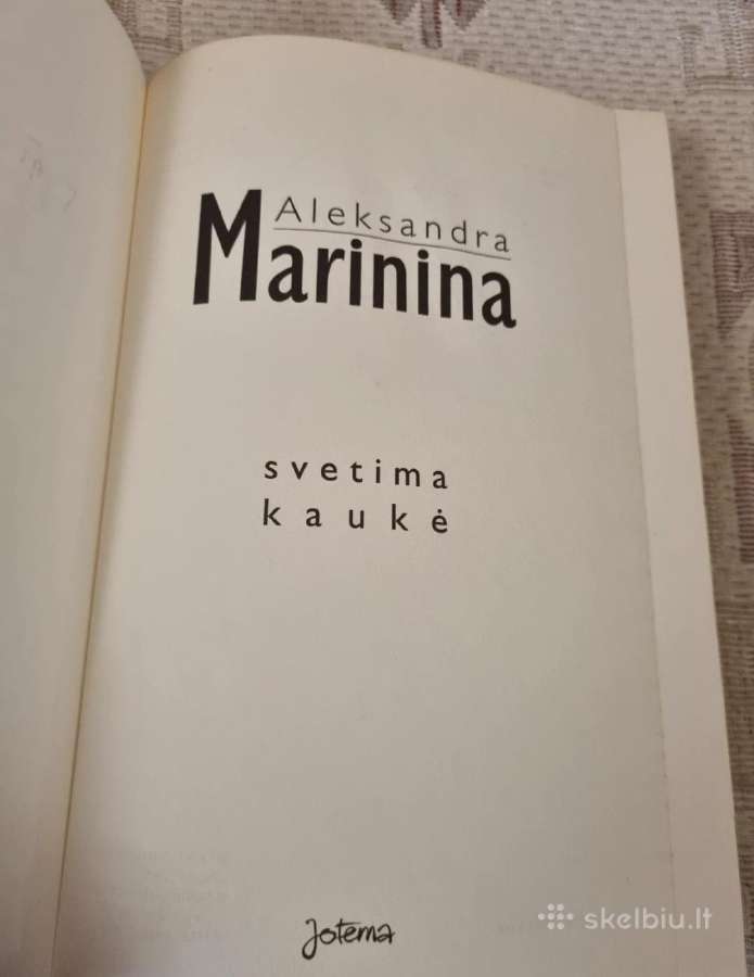 Aleksandra Marinina 4 knygos - nuotraukos Nr. 9