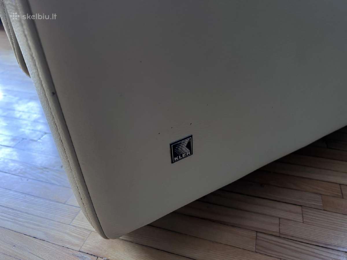 Parduodama odinė Kler sofa - nuotraukos Nr. 7