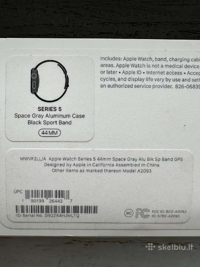 Apple Watch Series 5 44mm - nuotraukos Nr. 5