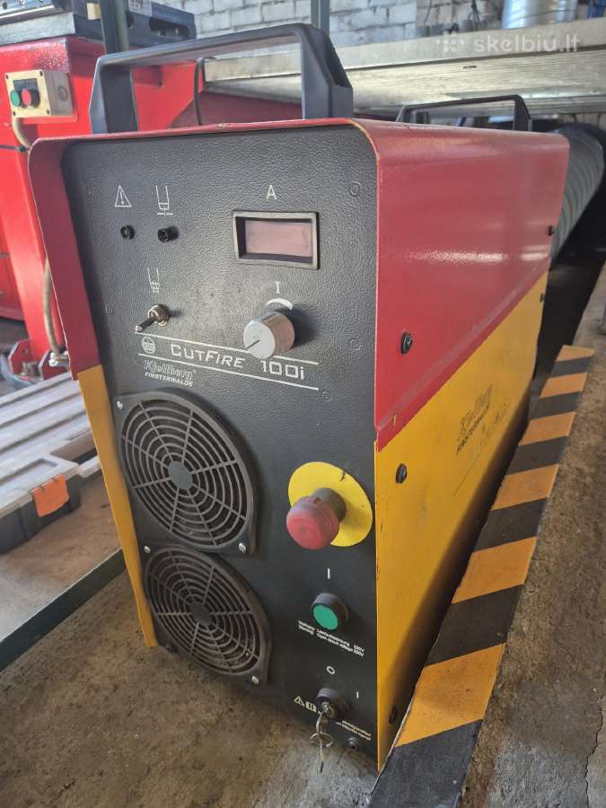 Plazma CNC metalo pjovimo stakles 100a - nuotraukos Nr. 2