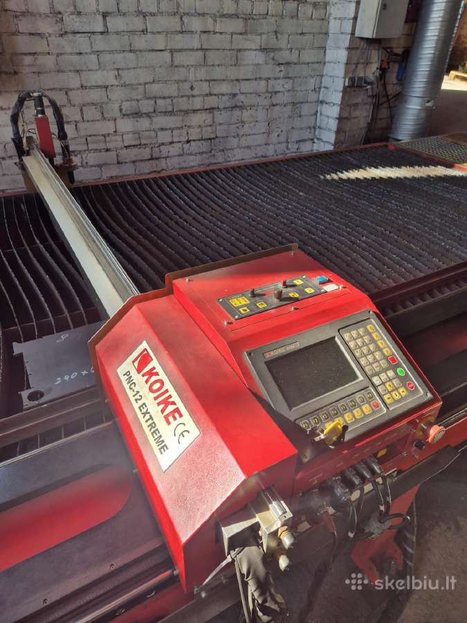 Plazma CNC metalo pjovimo stakles 100a - nuotraukos Nr. 6