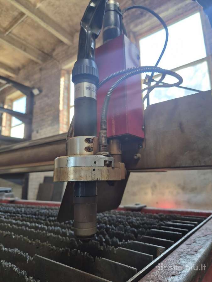 Plazma CNC metalo pjovimo stakles 100a - nuotraukos Nr. 8
