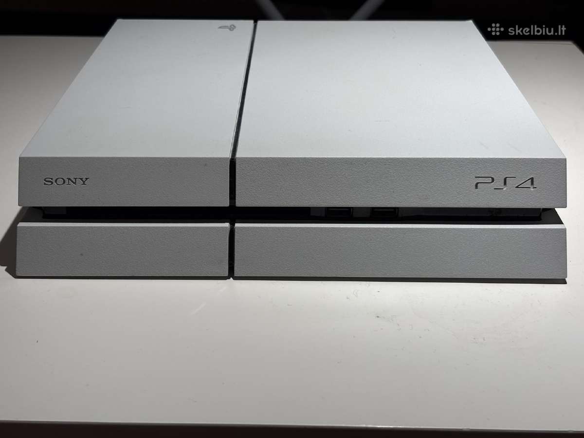 Baltas “phat 500gb Ps4 + Red dead redemption 2 - nuotraukos Nr. 2