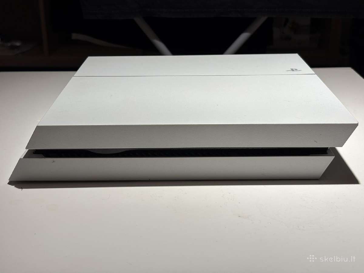 Baltas “phat 500gb Ps4 + Red dead redemption 2 - nuotraukos Nr. 3