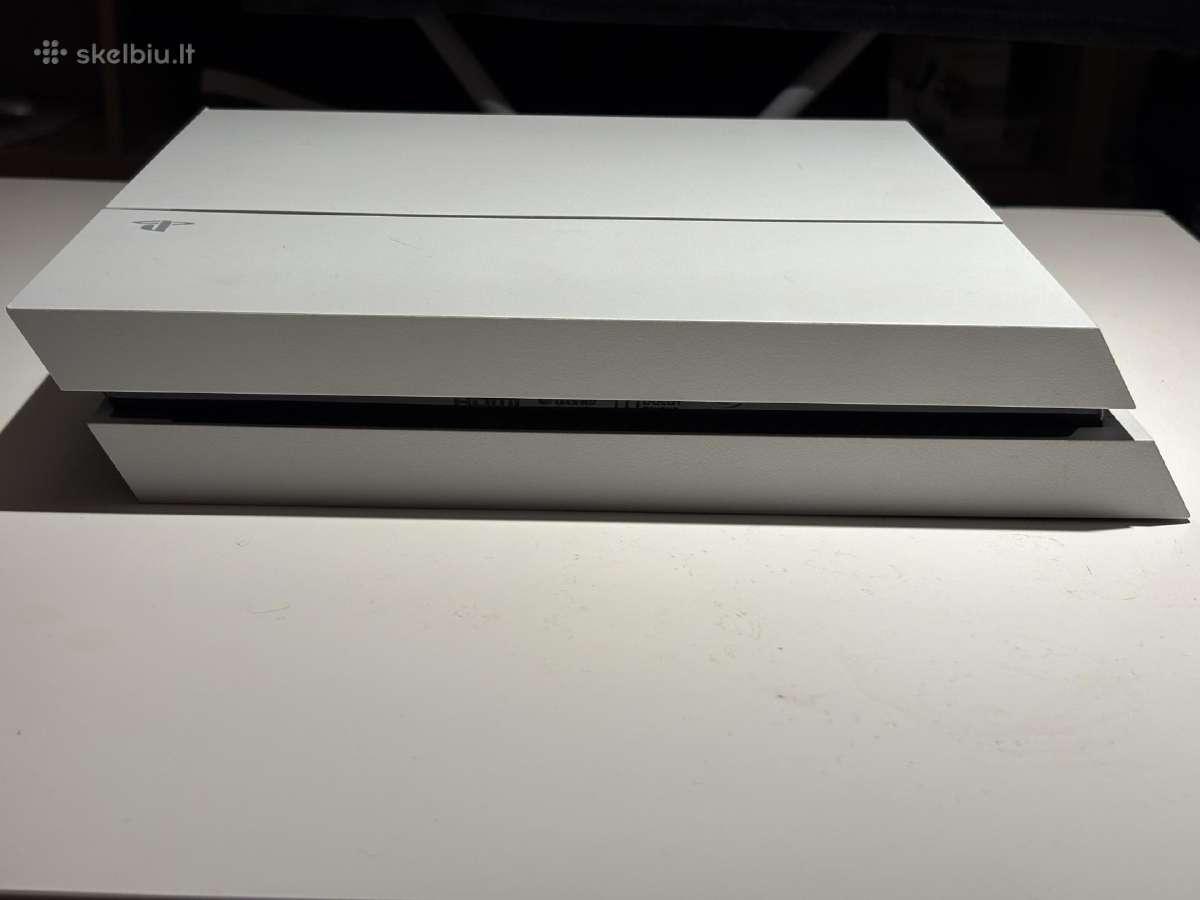 Baltas “phat 500gb Ps4 + Red dead redemption 2 - nuotraukos Nr. 5