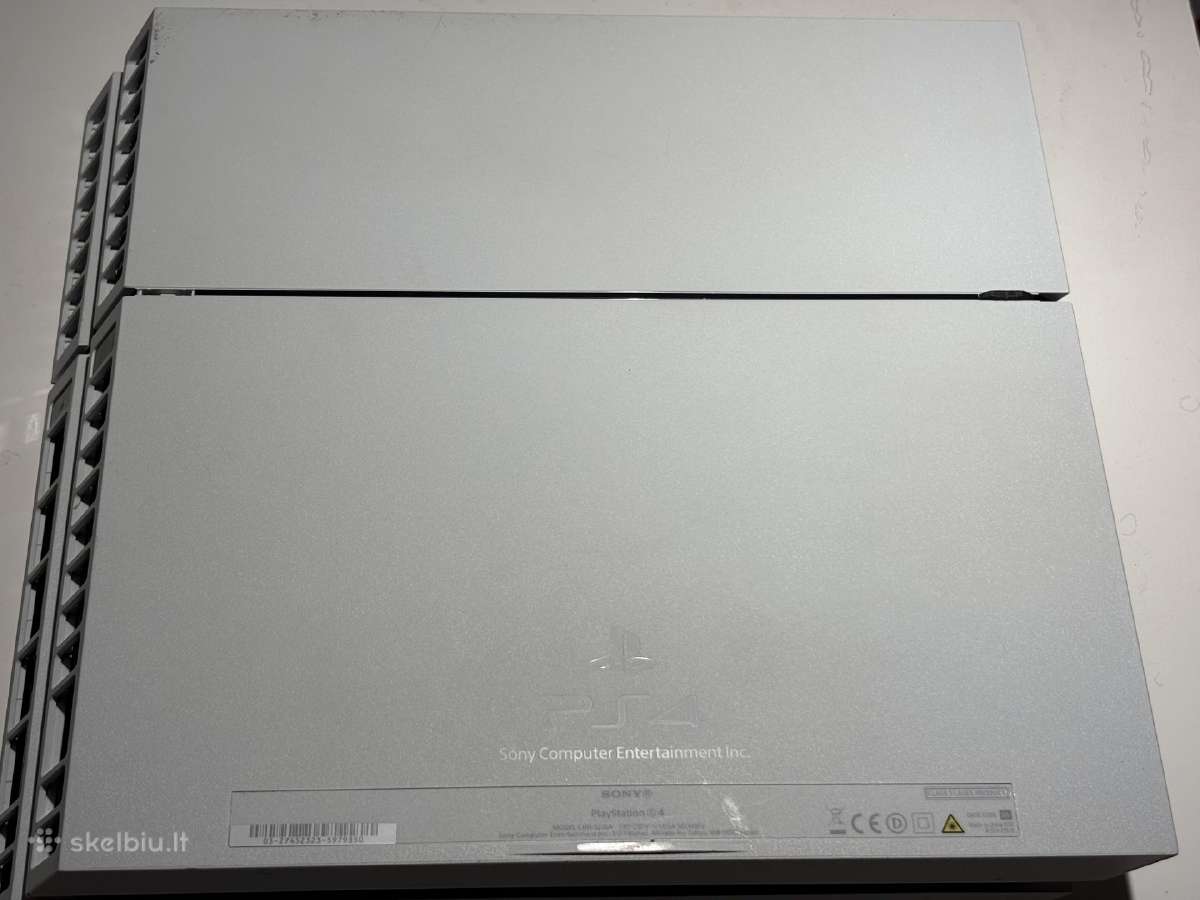 Baltas “phat 500gb Ps4 + Red dead redemption 2 - nuotraukos Nr. 6