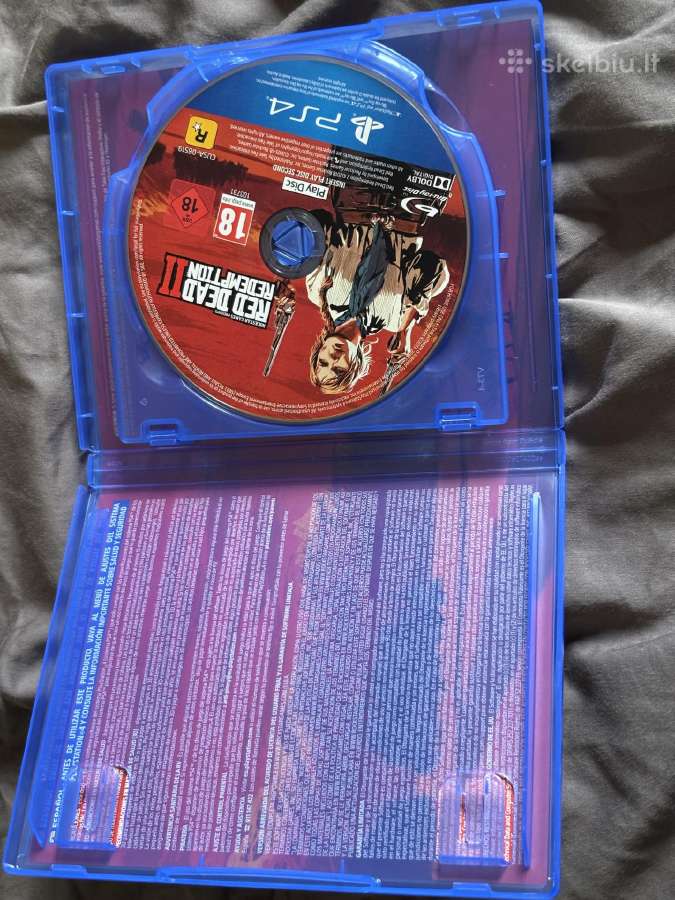Baltas “phat 500gb Ps4 + Red dead redemption 2 - nuotraukos Nr. 12