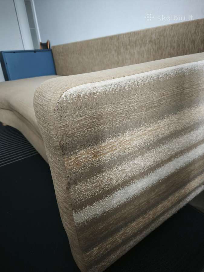 Kompaktiška sofa-lova su patalynės dėže (210 cm) - nuotraukos Nr. 3
