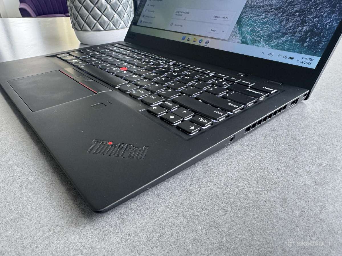 Lenovo X1 6gen 14 i5 16gb 256 nvme Win Pro - nuotraukos Nr. 3