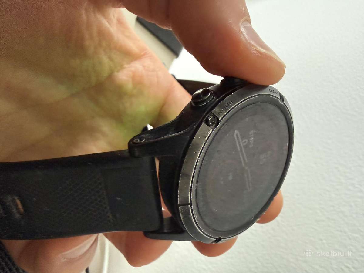 Garmin Fēnix 5 Plus Sapphire, 47 mm - nuotraukos Nr. 4