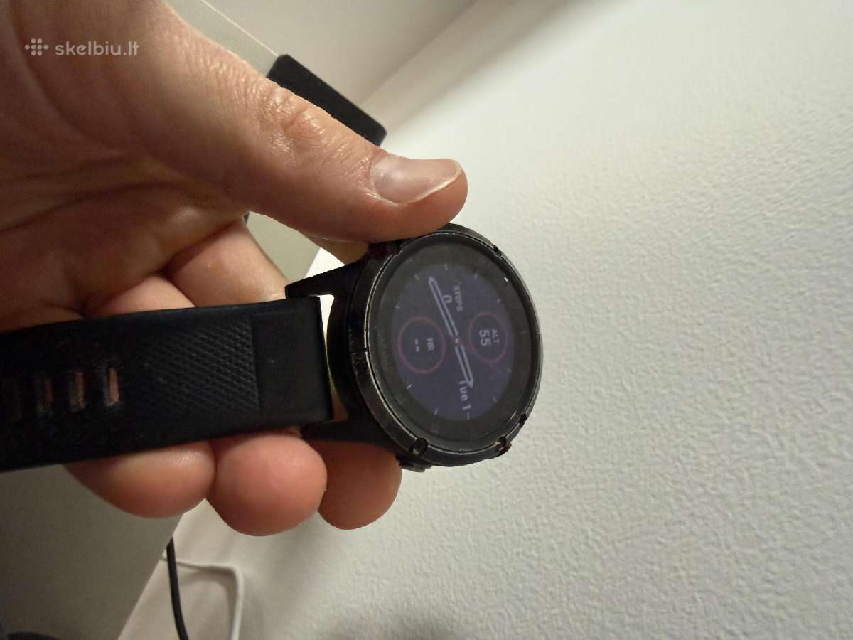 Garmin Fēnix 5 Plus Sapphire, 47 mm - nuotraukos Nr. 5