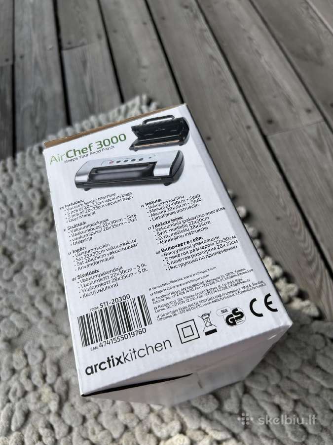 Vakuumatorius Air Chef 3000 - nuotraukos Nr. 4