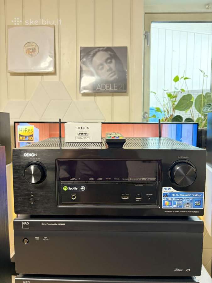 Denon Avr-x3100w (WiFi/bluetooth/airplay) - nuotraukos Nr. 3