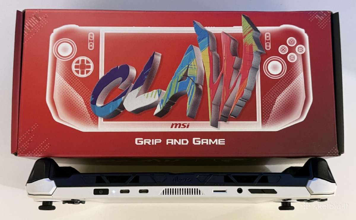 Msi Claw A8 1tb (Amd Ryzen Z2 Extreme/radeon 890m) - nuotraukos Nr. 5