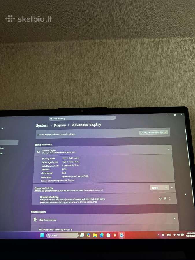 Lenovo Loq Rtx 2050 - nuotraukos Nr. 9
