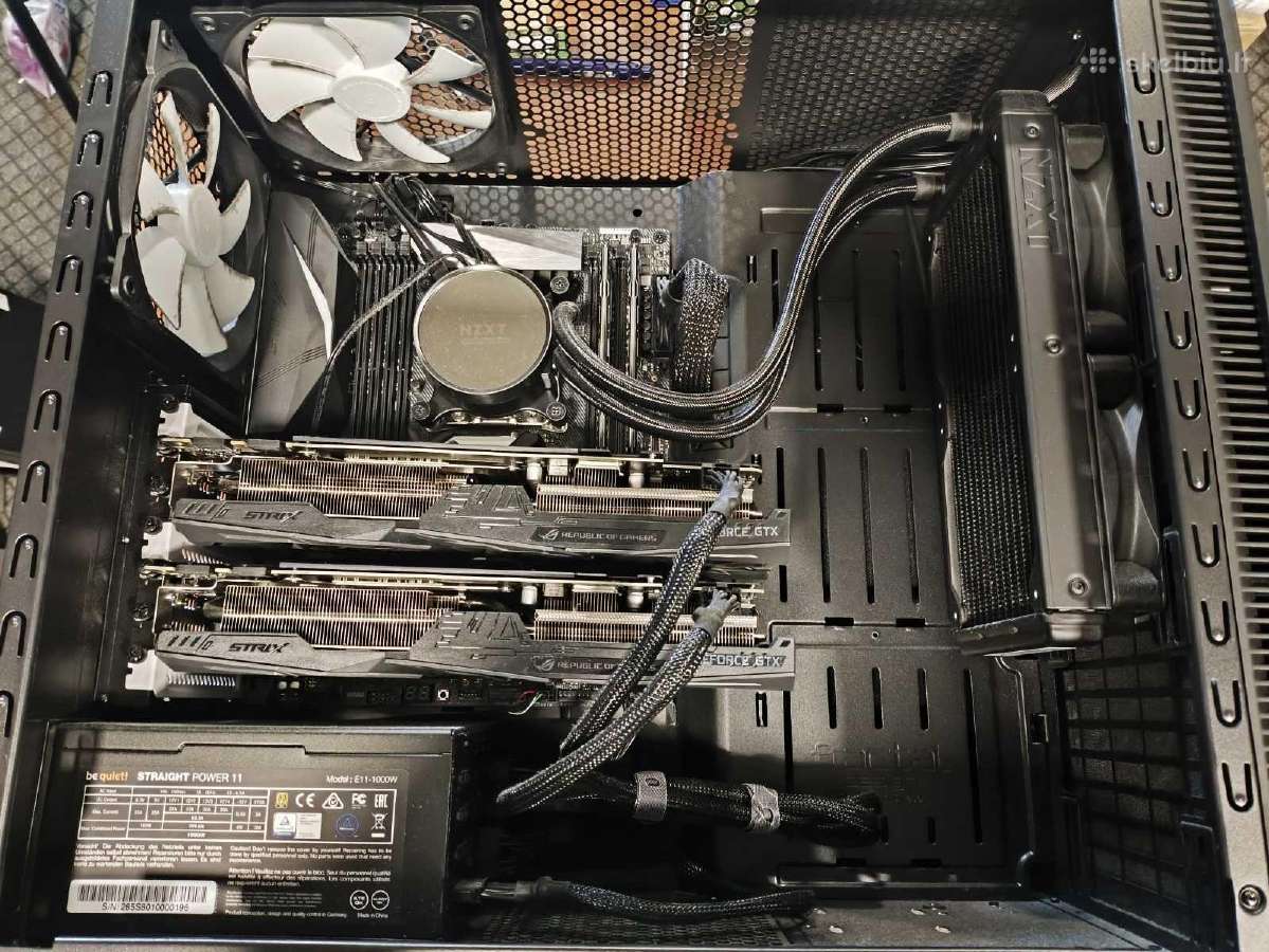 Old High End gamming Pc Gtx 1070 Ti Sli i7-7740k - nuotraukos Nr. 5