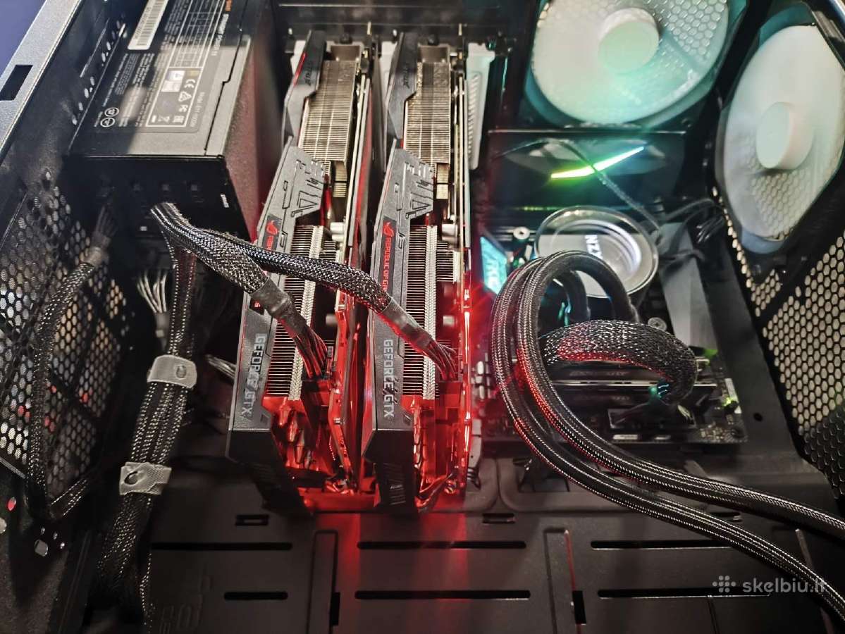 Old High End gamming Pc Gtx 1070 Ti Sli i7-7740k - nuotraukos Nr. 4