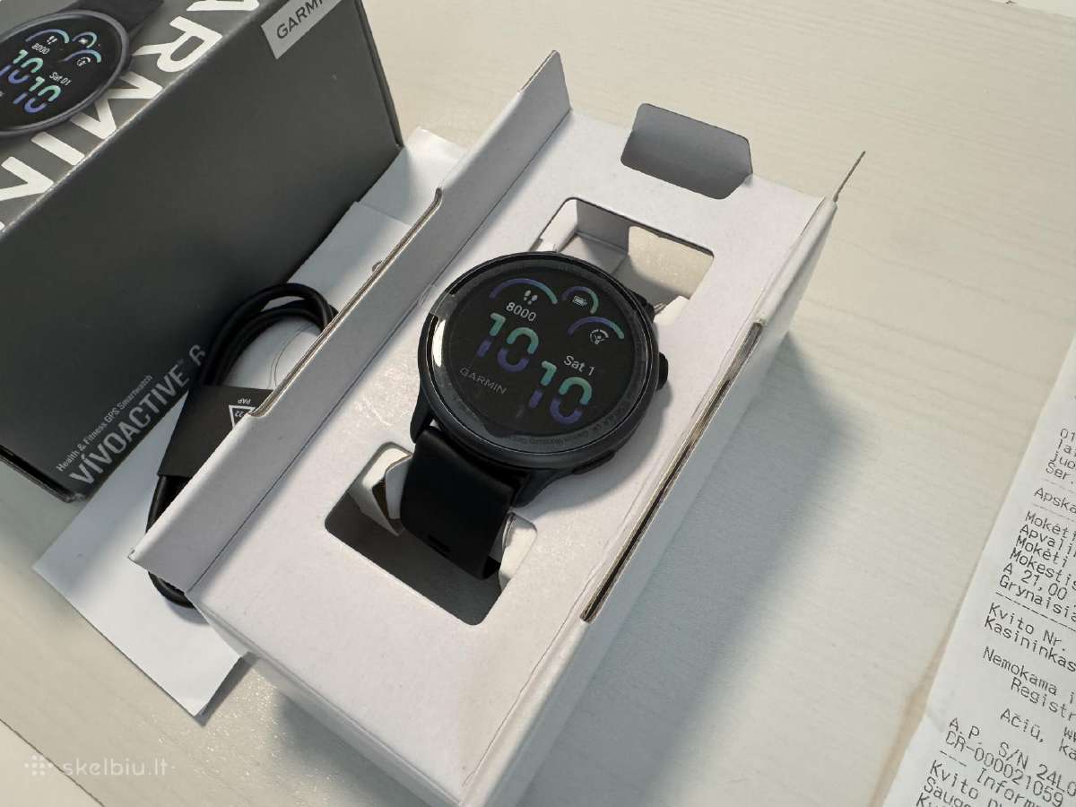 Garmin Vivoactive 6 – naujas, garantija - nuotraukos Nr. 2