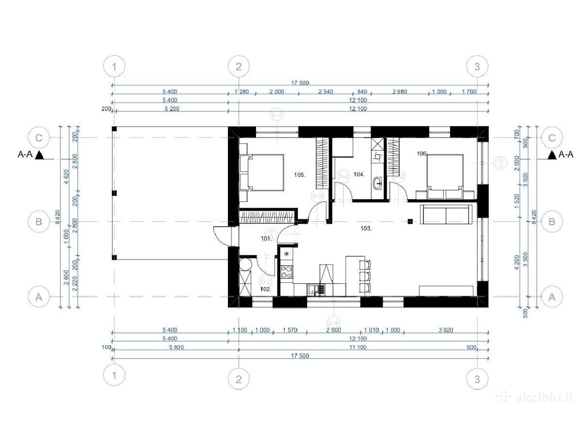 Naujas 80 m² Namas – Išskirtinėje Vietoje - nuotraukos Nr. 2
