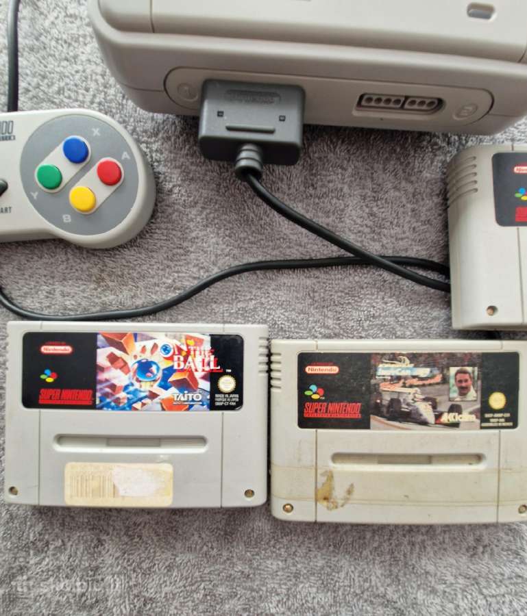 Vintažinis Super Nintendo - nuotraukos Nr. 3