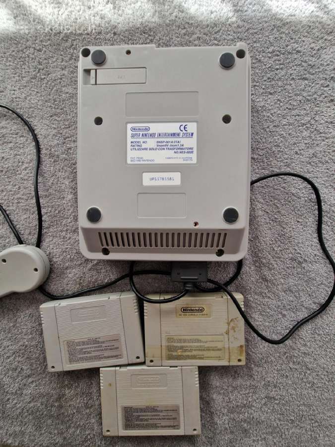 Vintažinis Super Nintendo - nuotraukos Nr. 7