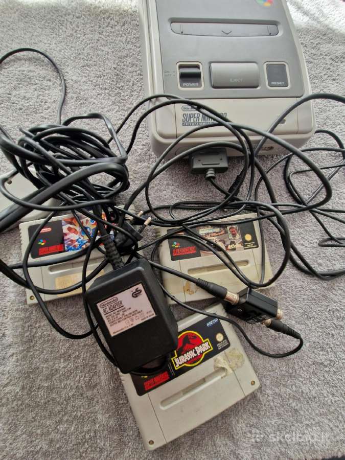 Vintažinis Super Nintendo - nuotraukos Nr. 8