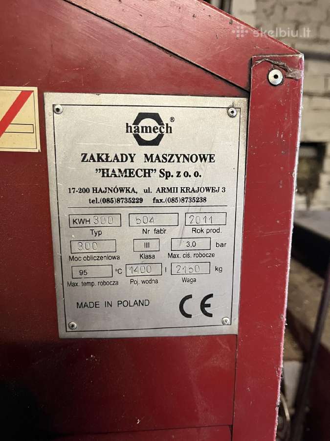 Pramoninis šildymo katilas 300kw - nuotraukos Nr. 6