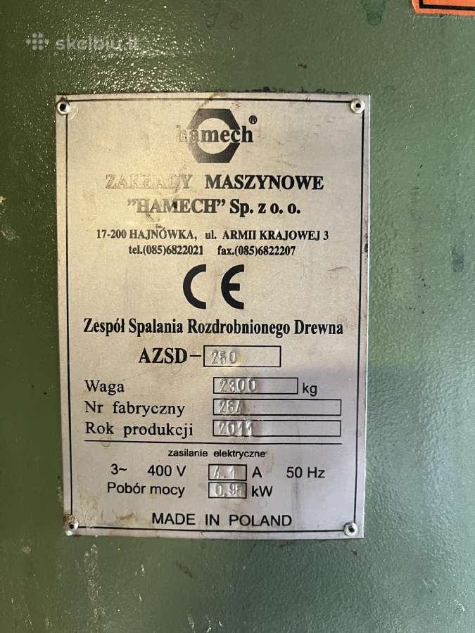 Pramoninis šildymo katilas 300kw - nuotraukos Nr. 7