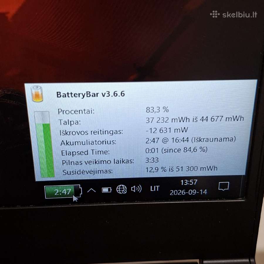 Msi i7 12th gen / Rtx 3050 / 16gb / 1.5tb / 144hz - nuotraukos Nr. 13