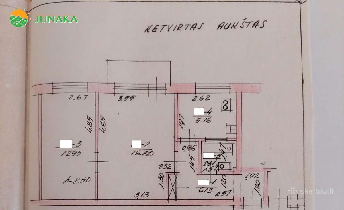 2 kambarių butas centre Taikos pr. - nuotraukos Nr. 9