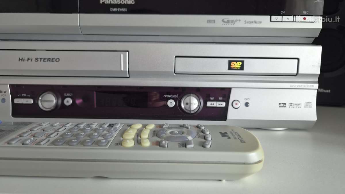JVC kaseciu ir Dvd grotuvas du viename - nuotraukos Nr. 3